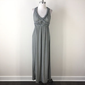 Anthropologie Dresses - Max Studio XS Navy Blue White Stripe Maxi Dress Anthropologie Dresses - Max Studio XS Navy Blue White Stripe Maxi Dress